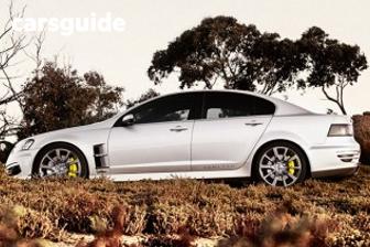 Blue 2013 HSV Senator Sedan Signature (Dual Fuel)