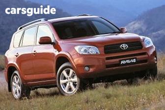 Beige 2007 Toyota RAV4 Wagon Cruiser (4X4)