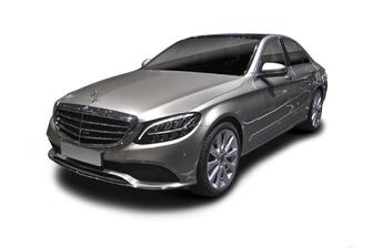 White 2019 Mercedes-Benz C200 Sedan Eq (Hybrid)