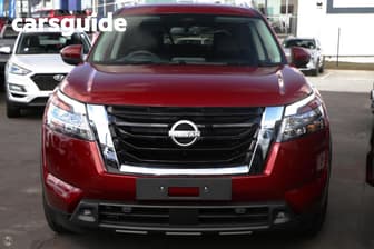 Red 2024 Nissan Pathfinder Wagon Ti (4Wd)
