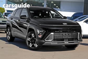 Black 2026 Hyundai Kona Wagon Hybrid Elite