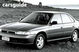 White 1998 Subaru Liberty Sedan Gx (Awd)