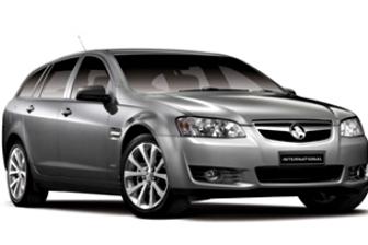 Blue 2011 Holden Commodore Sportswagon Berlina International