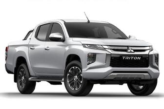 White 2024 Mitsubishi Triton Double Cab Pick Up Glx (4X4)