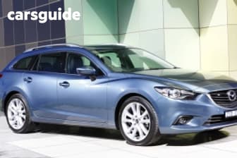 Red 2014 Mazda 6 Wagon Gt