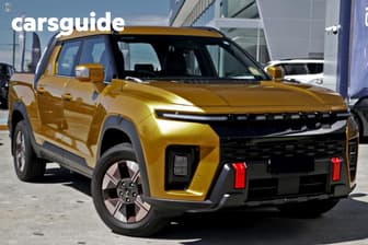 Gold 2026 KGM Musso Ev Crew Cab Pickup Awd
