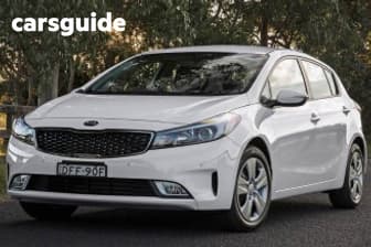 Silver 2018 Kia Cerato Hatchback Sport+