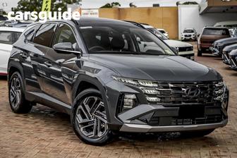 Grey 2026 Hyundai Tucson Wagon Premium Hybrid (Awd)