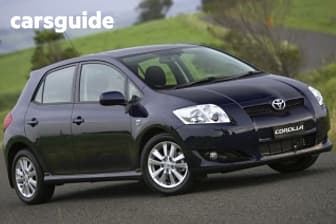 Black 2007 Toyota Corolla Hatchback Levin Zr
