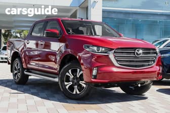 Red 2022 Mazda BT-50 Dual Cab Pick-up Xtr (4X4)