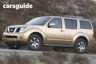 Black 2005 Nissan Pathfinder Wagon Ti (4X4)