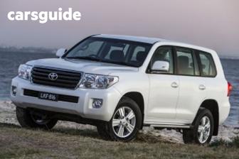 White 2014 Toyota Landcruiser Wagon Altitude Se