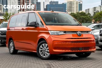 Orange 2025 Volkswagen Multivan Wagon Life Lwb Tdi360