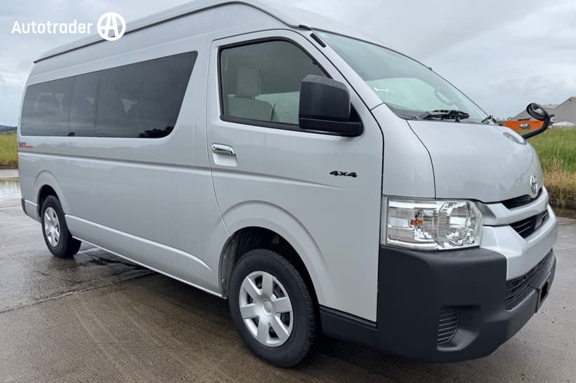 Silver 2024 Toyota HiAce Commercial SLWB