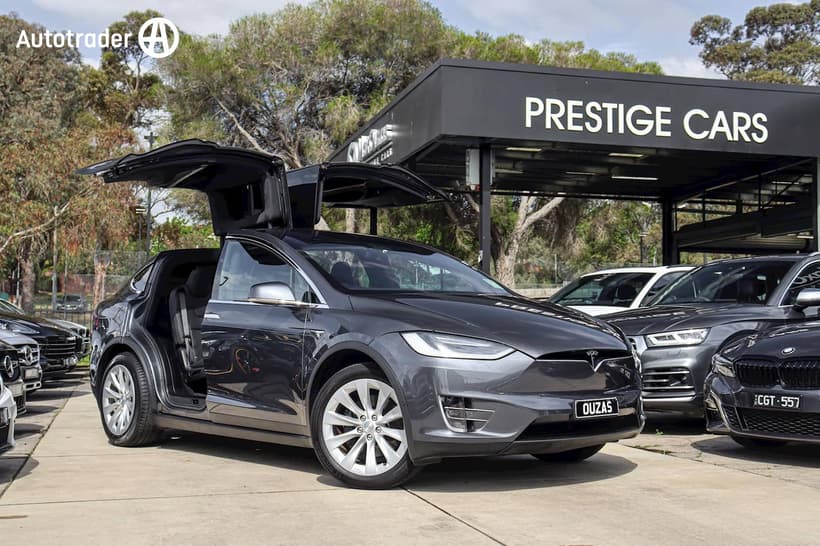 Grey 2019 Tesla Model X Wagon Standard Range
