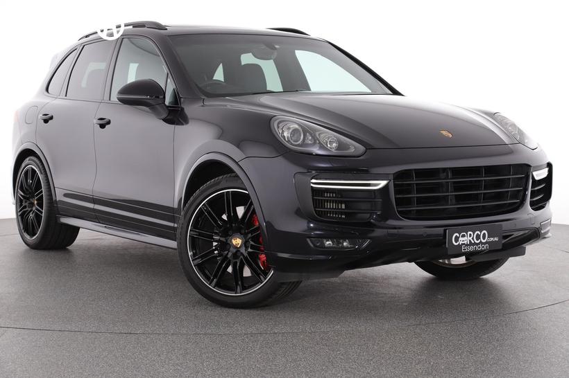 Black 2017 Porsche Cayenne Wagon Gts
