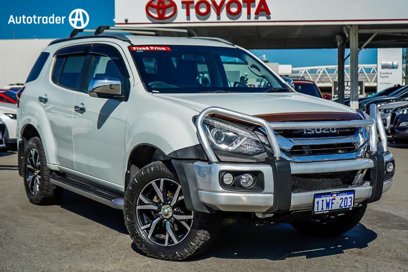 White 2019 Isuzu MU-X Wagon Ls-T (4X4)