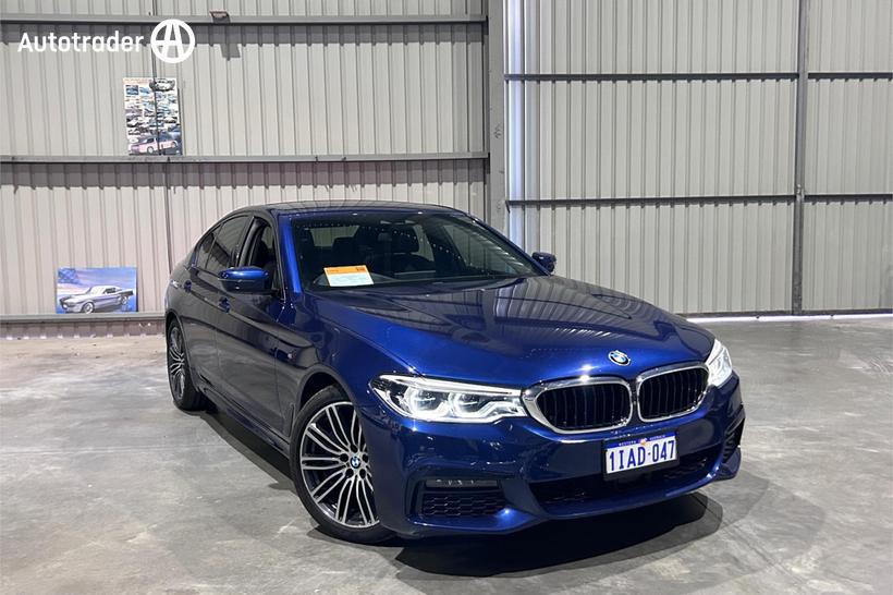 Blue 2018 BMW 530D Sedan M Sport