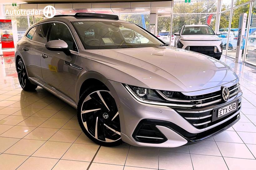 Silver 2022 Volkswagen Arteon Wagon 206Tsi R-Line Shooting Brake