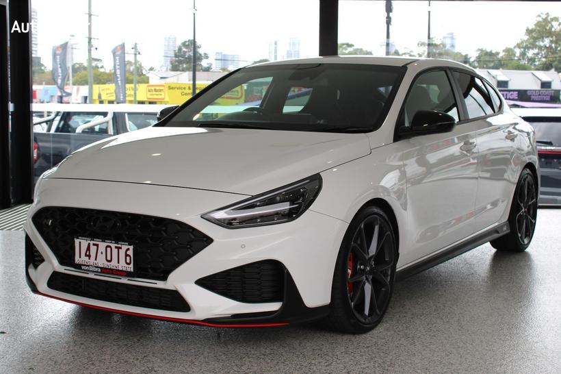 White 2022 Hyundai I30 Hatchback N Premium