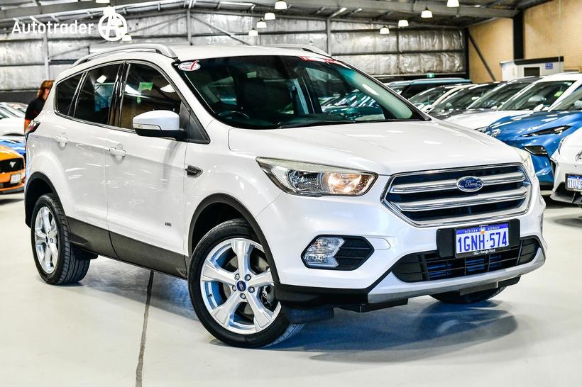 White 2017 Ford Escape Wagon Trend (Awd)