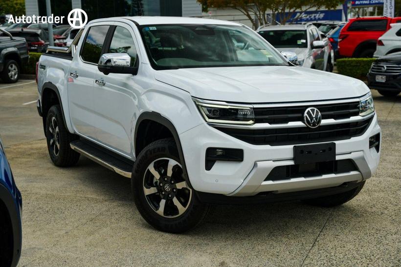 White 2025 Volkswagen Amarok Dual Cab Utility Style Tdi500 4Motion