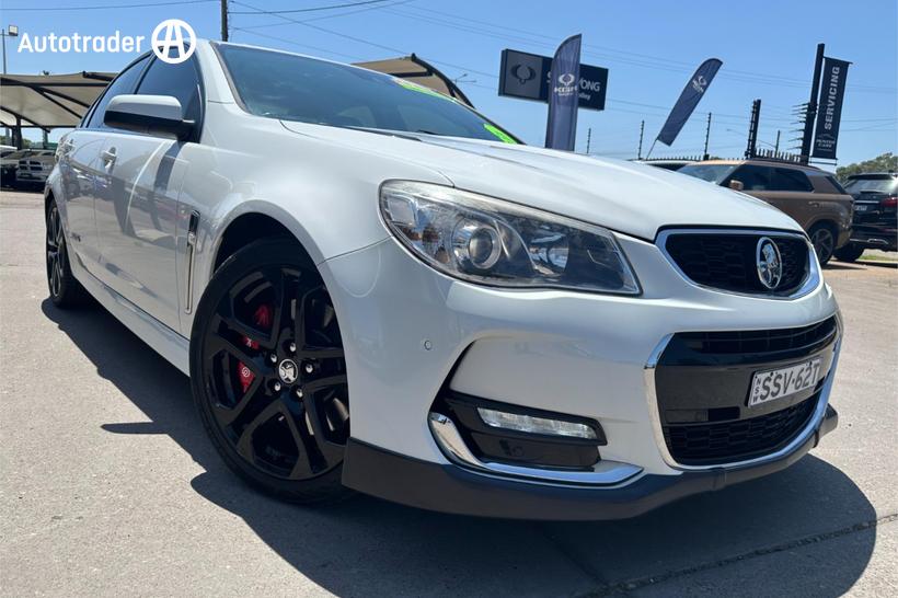 White 2015 Holden Commodore Sedan Ss-V Redline
