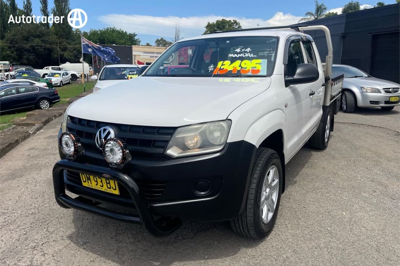 White 2012 Volkswagen Amarok Dual Cab Utility Tsi300 (4X2)