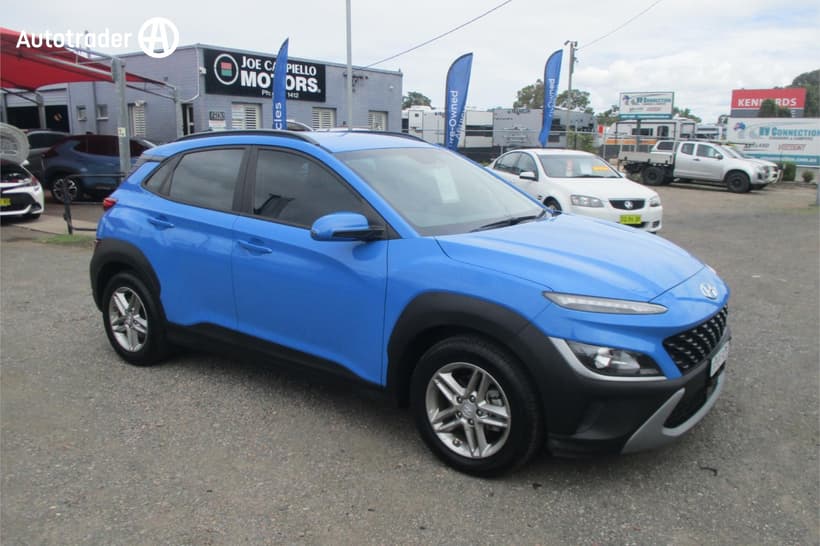 Blue 2021 Hyundai Kona Wagon (Fwd)