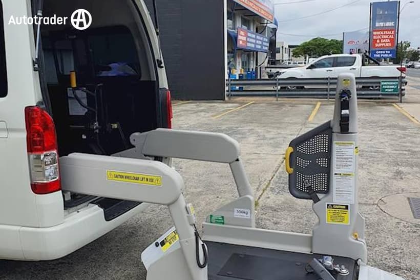 White 2015 Toyota HiAce SUV LONG WHEELBASE