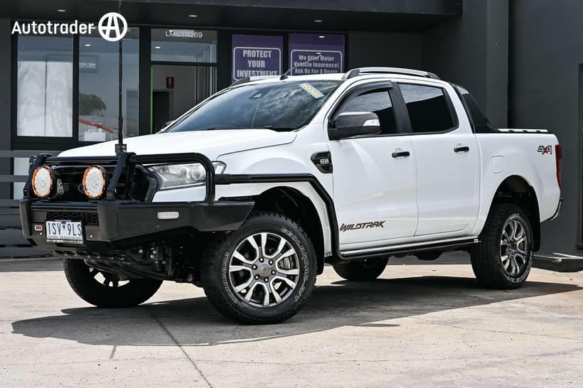 White 2017 Ford Ranger Dual Cab Pick-up Wildtrak 3.2 (4X4)