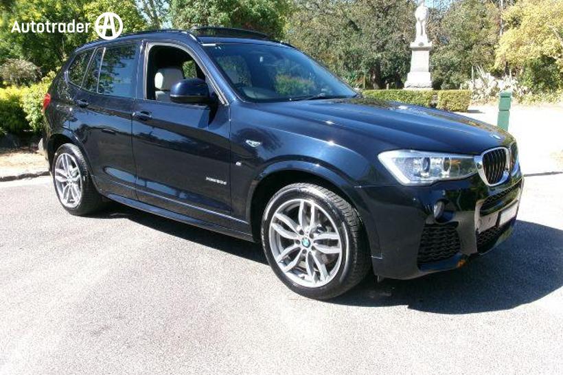 Black 2015 BMW X3 Wagon Xdrive 20D