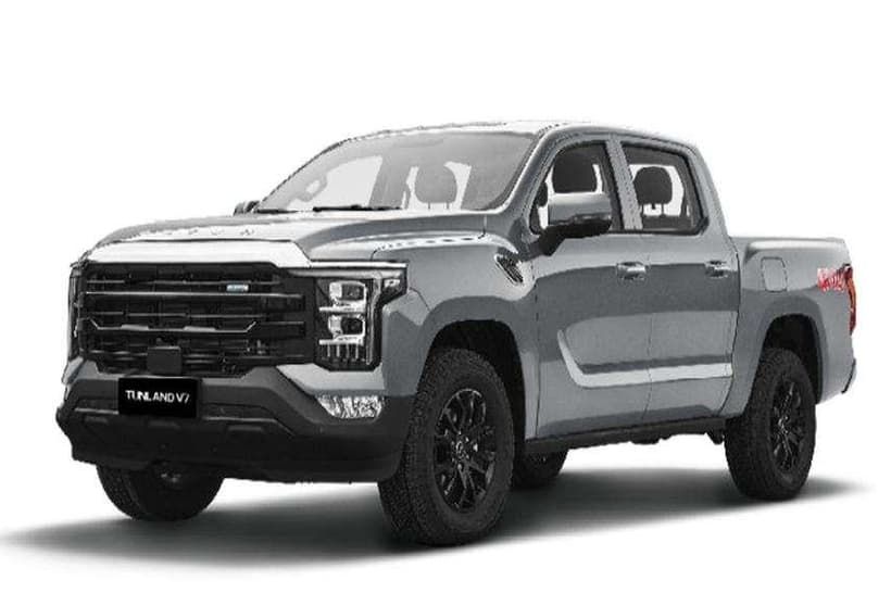 Grey 2025 Foton Tunland Dual Cab Pick-up V7-C (4X4)