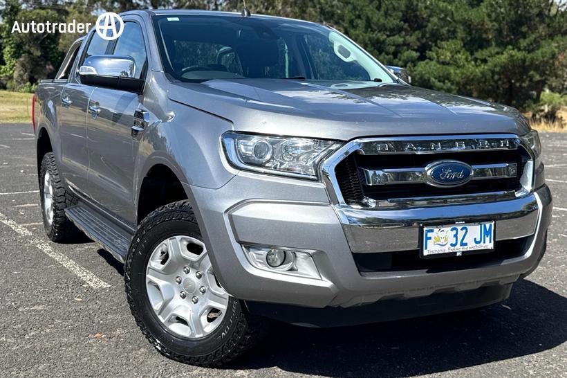 Silver 2016 Ford Ranger Dual Cab Utility Xlt 3.2 (4X4)