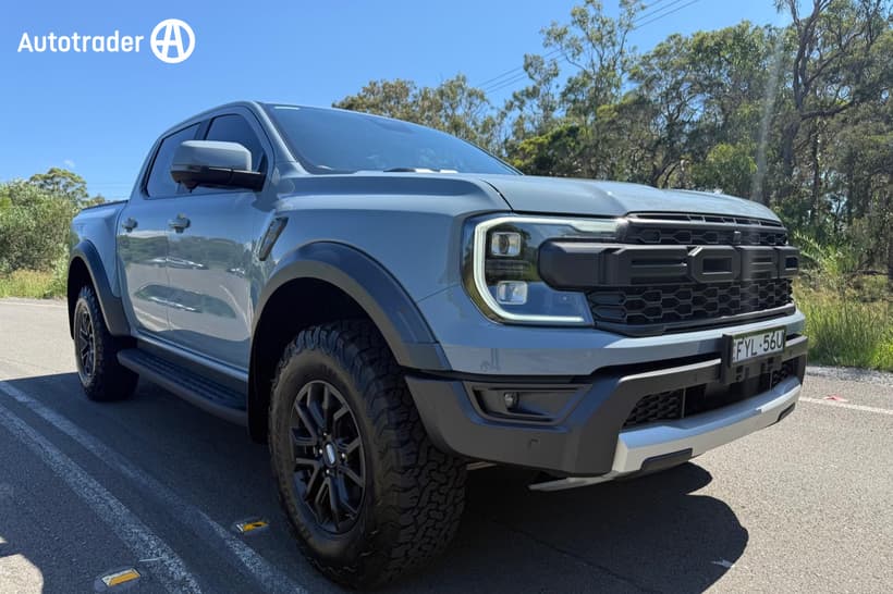 Grey 2025 Ford Ranger Double Cab Pick Up Raptor 3.0 (4X4)