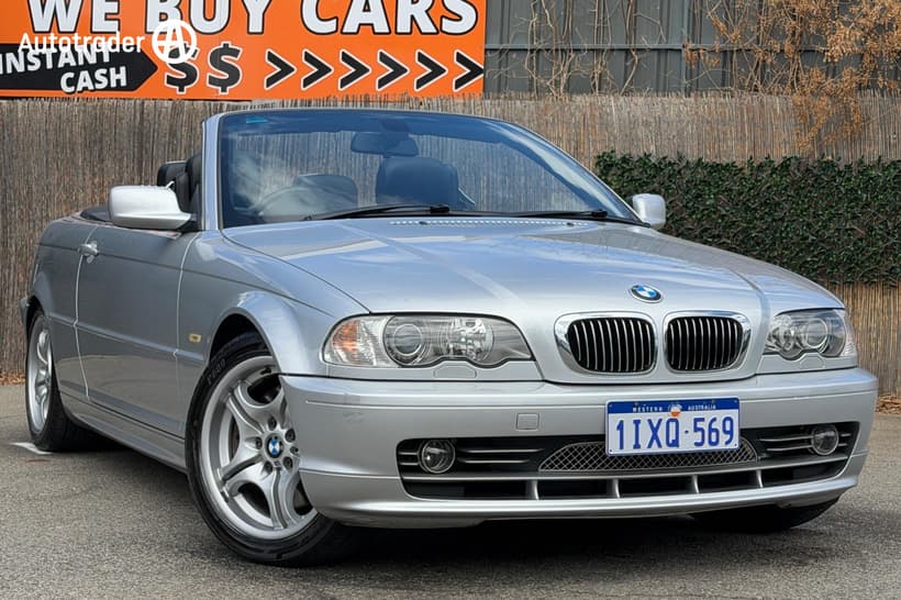 Silver 2001 BMW 330CI Convertible 30Ci