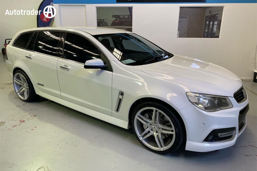 White 2014 Holden Commodore Sportswagon Ss-V Redline