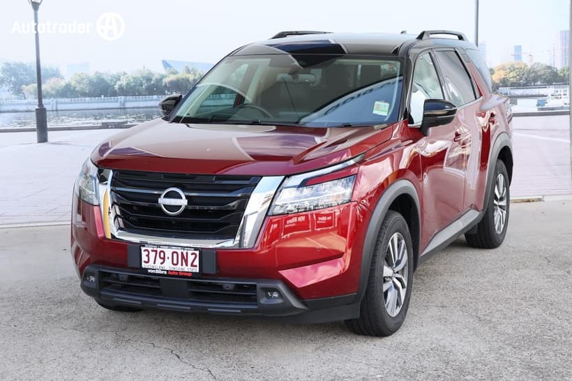 Red 2024 Nissan Pathfinder Wagon Ti (2Wd)