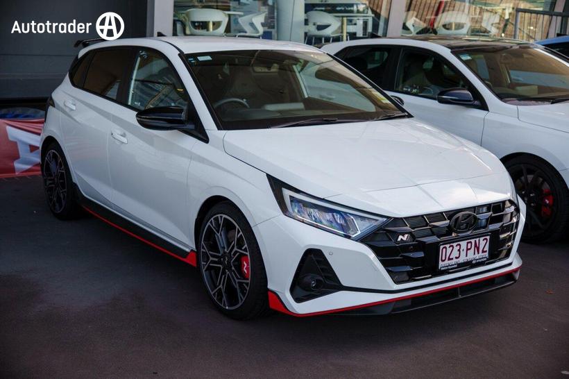 White 2025 Hyundai I20 Hatchback N