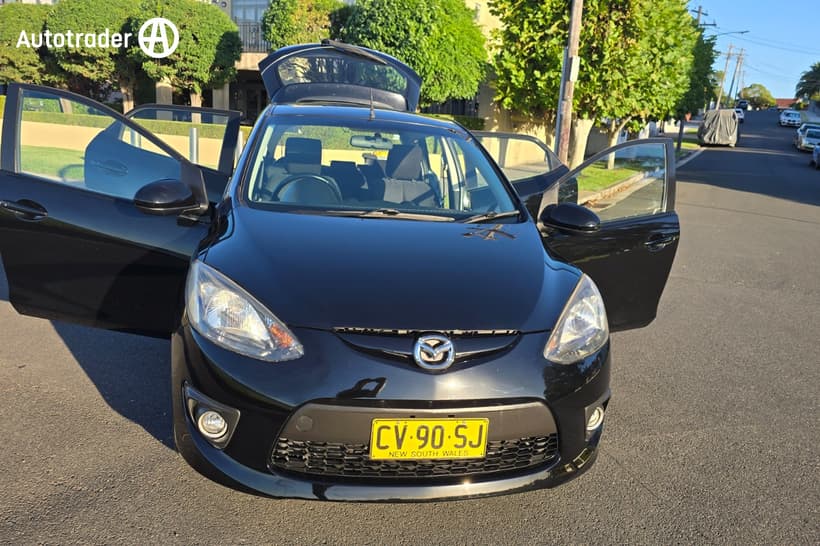 Black 2008 Mazda 2 Hatchback Genki