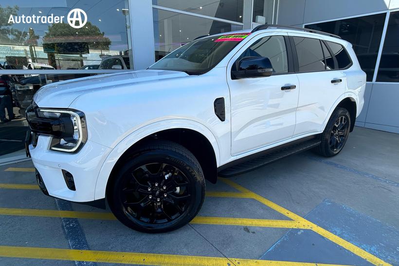 White 2025 Ford Everest Wagon Sport (Rwd)