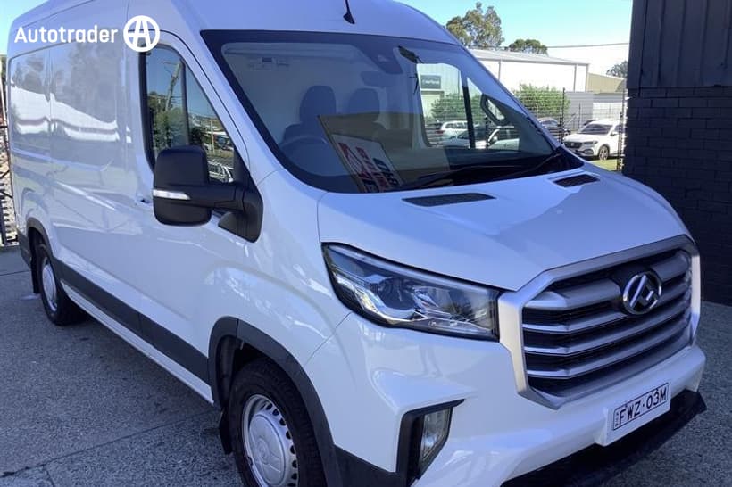 White 2022 LDV V80 Van Lwb High Roof