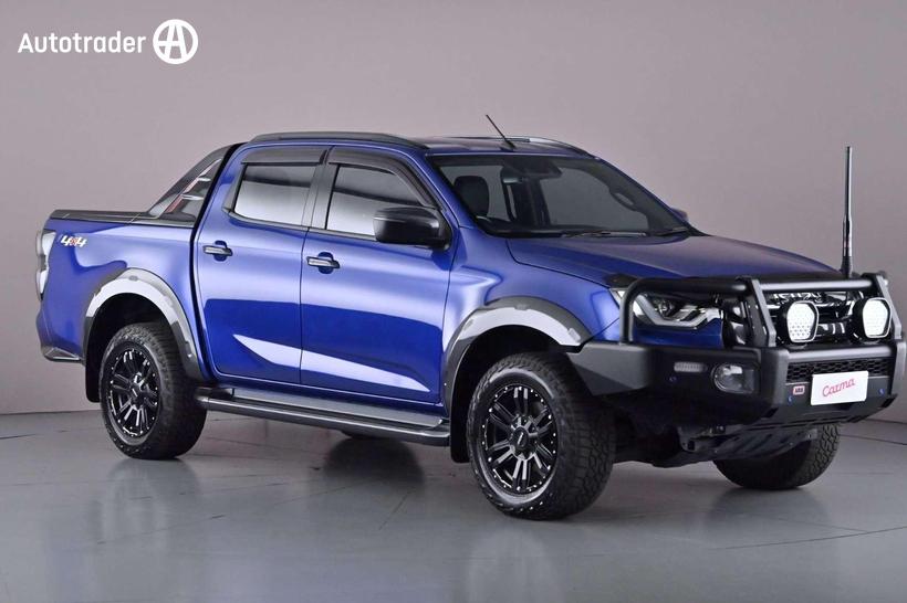 Blue 2022 Isuzu D-MAX Crew Cab Utility X-Terrain (4X4)