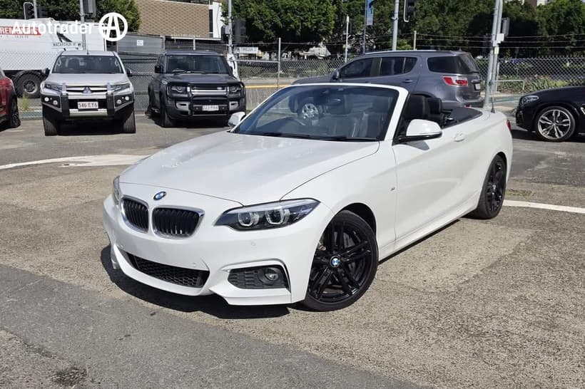 White 2018 BMW 230I Convertible M Sport