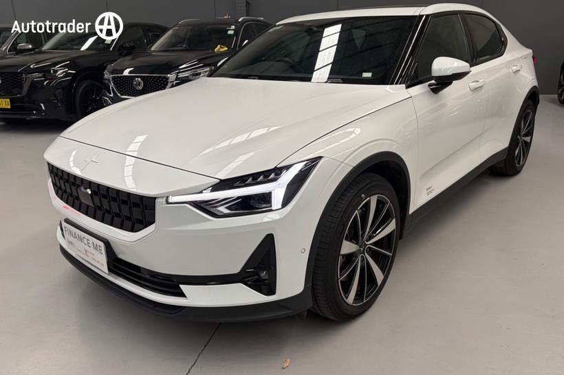 White 2022 Polestar 2 Standard Range Hatch