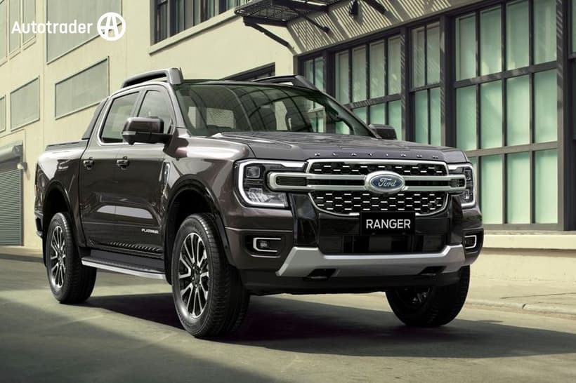 Grey 2026 Ford Ranger Double Cab Pick Up Platinum 3.0 (4X4)