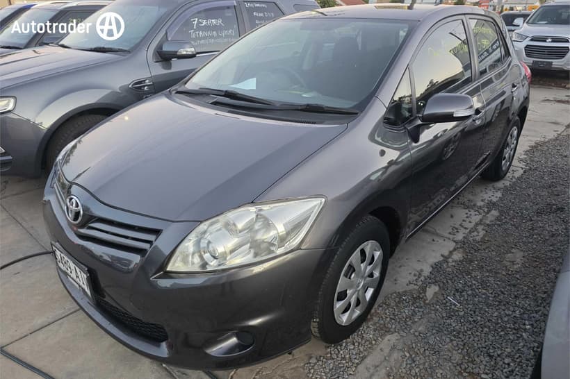 Grey 2010 Toyota Corolla Hatchback Ascent