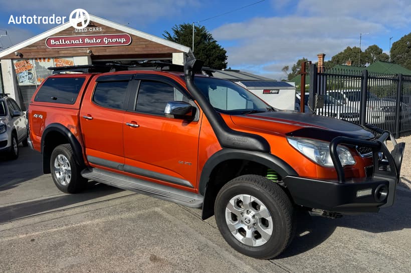 Orange 2014 Holden Colorado Crew Cab Pickup Ltz (4X4)