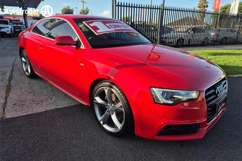 Red 2015 Audi A5 Coupe 1.8 Tfsi