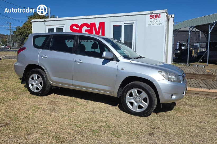 Silver 2008 Toyota RAV4 Wagon Cv6